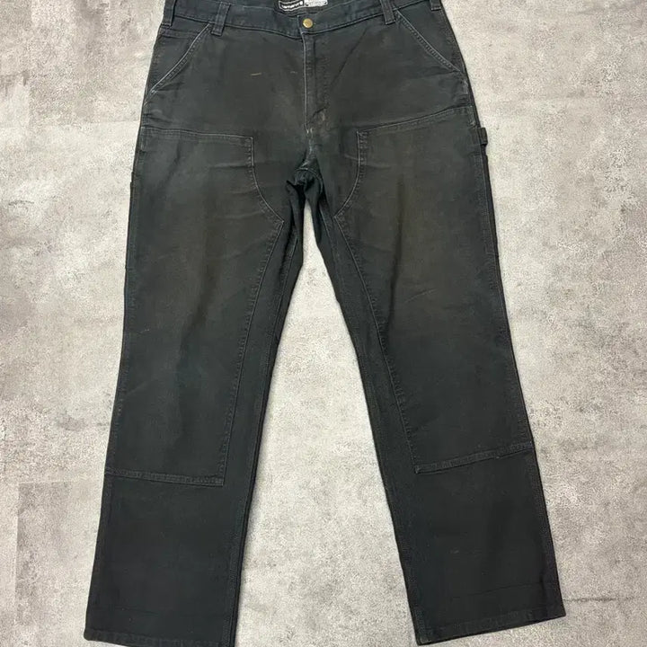 [BUNJANG] Carhartt Double Knee Pants Black / 칼하트 더블니 팬츠 블랙 blk