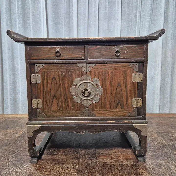 [BUNJANG] Jeonju Beoseon Meorritjang Vintage Korean Antique Chest / 한국전통 고가구 전주 버선 머릿장