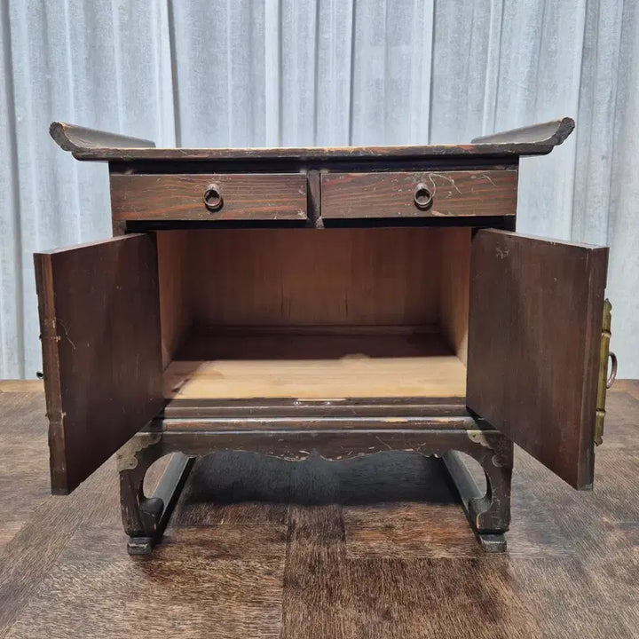 [BUNJANG] Jeonju Beoseon Meorritjang Vintage Korean Antique Chest / 한국전통 고가구 전주 버선 머릿장