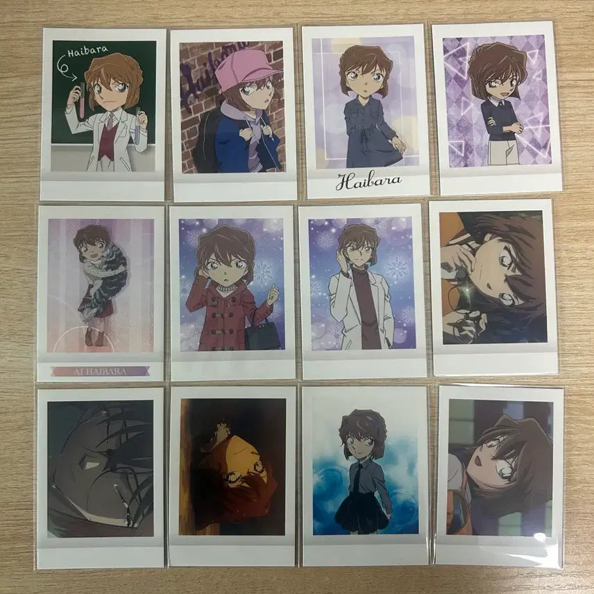 [BUNJANG] Detective Conan Haibara Ai PASH Card Bundle Set / 일괄 처분) 명탐정 코난 하이바라 파샤 카드 후아보카 파보카