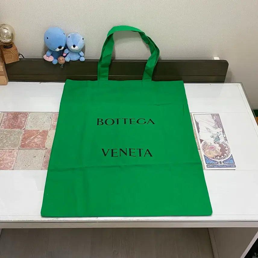 [BUNJANG] Bottega Veneta Canvas Eco Bag / 보테가베네타 캔버스천 에코백