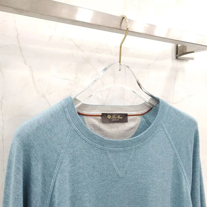 [BUNJANG] Loro Piana Cashmere Crew Neck Knit / 54 / 로로피아나 캐시미어 크루넥 니트