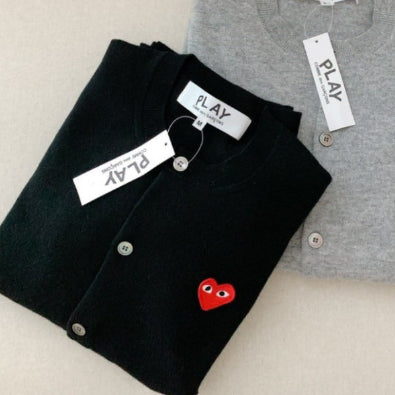 [BUNJANG] Comme des Garçons Round Knit Cardigan Unisex / 꼼데 라운드 여성 가디건 [ 새상품 / 남녀공용 ]