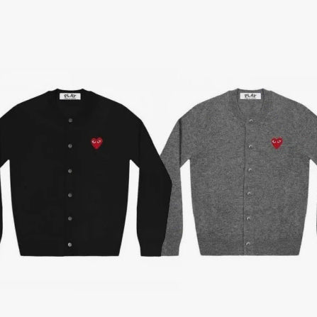 [BUNJANG] Comme des Garçons Round Knit Cardigan Unisex / 꼼데 라운드 여성 가디건 [ 새상품 / 남녀공용 ]