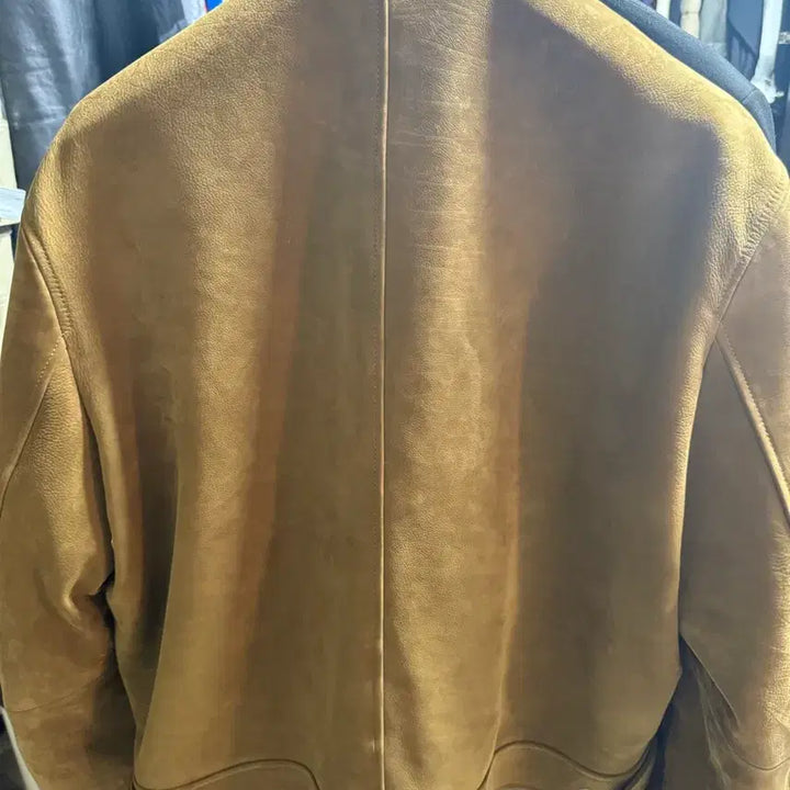 [BUNJANG] Cour Calfskin D Pocket Biker Jacket L / 쿠어 카프 스킨D 포켓 바이커 자켓 L