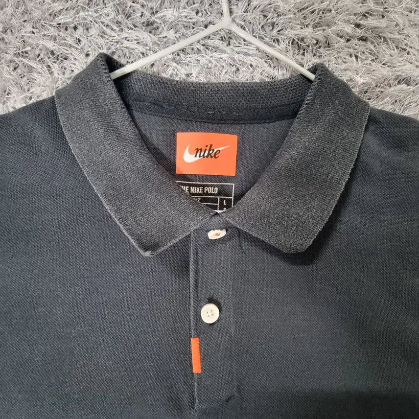 [BUNJANG] Nike Black Polo T-shirt / 나이키 반팔 폴로 티셔츠 골프 카라티 블랙 100 L