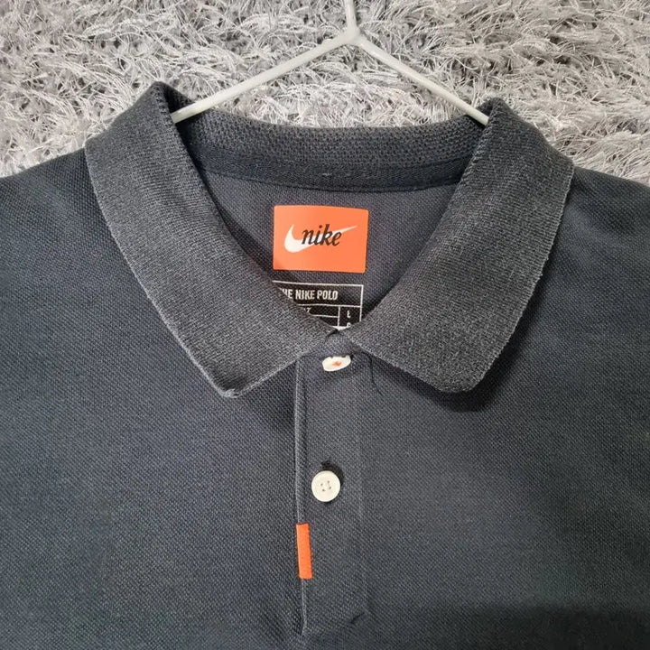 [BUNJANG] Nike Black Polo T-shirt / 나이키 반팔 폴로 티셔츠 골프 카라티 블랙 100 L
