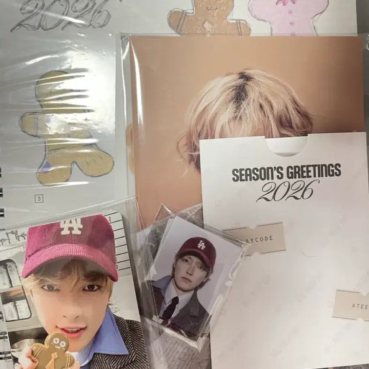 [SOLD OUT] 새상품)에이티즈 2026 시그 시즌그리팅 양도