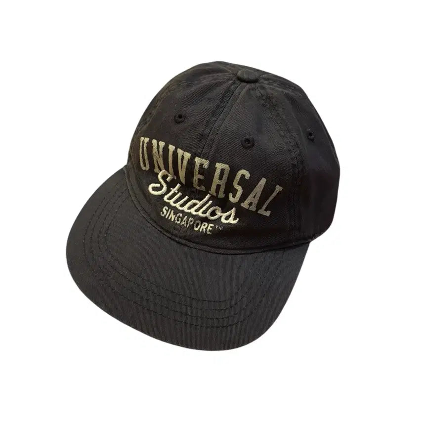 [BUNJANG] Vintage Universal Studios Singapore Washed Navy Cotton Baseball Cap / 빈티지 유니버설 스튜디오 싱가포르 볼캡 / 워싱 네이비 캡
