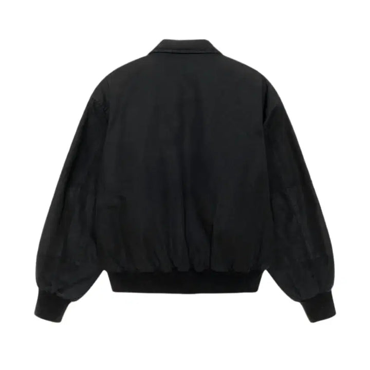 [BUNJANG] Stussy Flight Bomber Jacket Black / Stussy Flight Bomber Black / 스투시 봄버 블랙