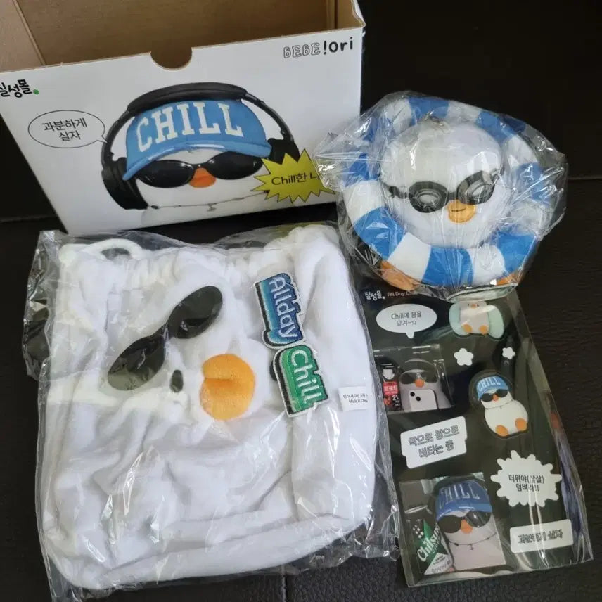 [BUNJANG] Bebe The Ori Doll Pouch Sticker Set / 베베더오리 인형 파우치 스티커 세트