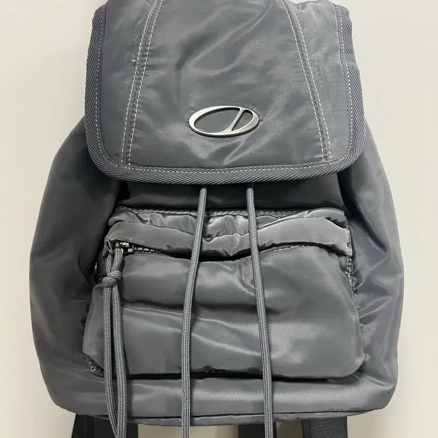 [BUNJANG] ODD STUDIO Signature Small Backpack Gray / 오드스튜디오 시그니처 스몰 백팩 GRAY