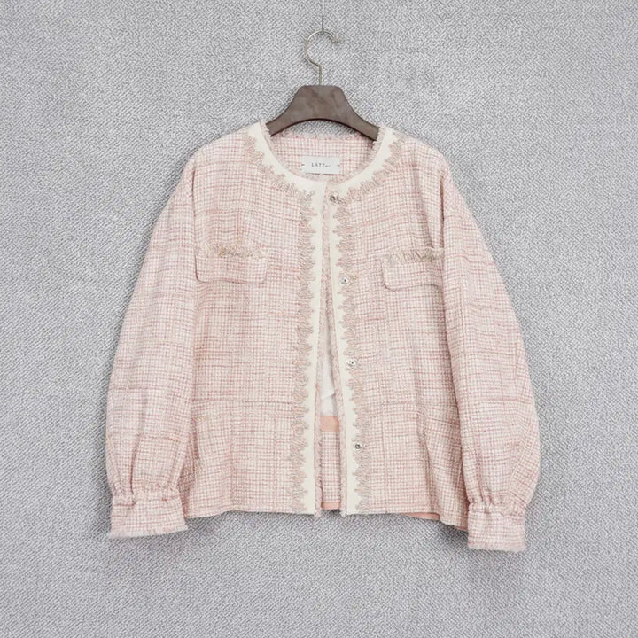 [BUNJANG] RARE HANSOME 21SS Oversized Tweed Jacket / 래트 한섬 21SS 오버핏 트위드 자켓 55-66size