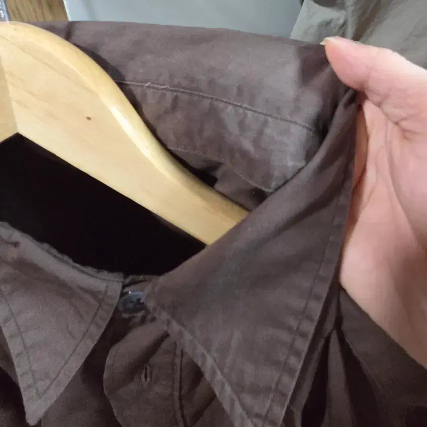 [BUNJANG] Hatching Room Bone Shirts Brown Shirt / [3]해칭룸 본셔츠 bone shirts 브라운