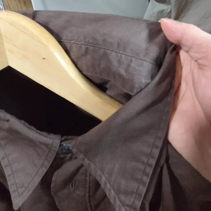 [BUNJANG] Hatching Room Bone Shirts Brown Shirt / [3]해칭룸 본셔츠 bone shirts 브라운