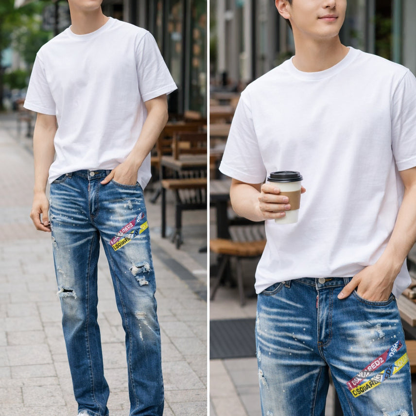 [BUNJANG] Dsquared2 Kenny Twist Vintage Wash Jeans / 디스퀘어드2 빈티지 워싱 케니진