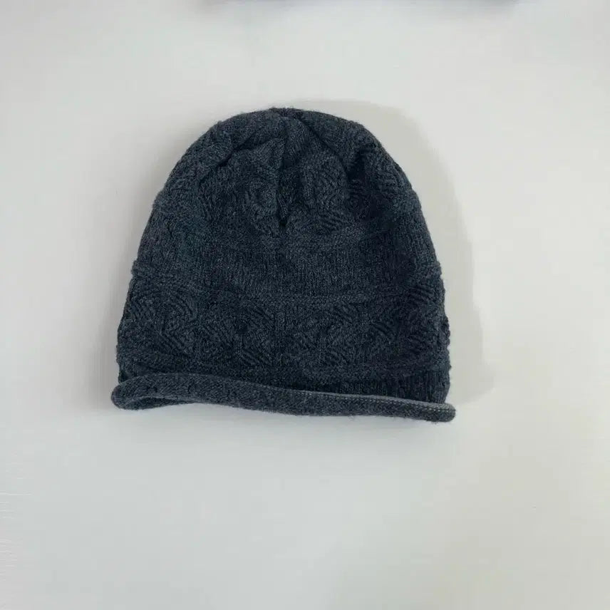 [BUNJANG] Heisan Dusty Knit Beanie Indigo / 하이산 heisan 더스티 니트 비니 인디고