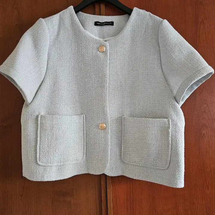 [BUNJANG] Nain Six Mint Tweed Jacket / 나인식스  민트컬 트위드자켓 Free