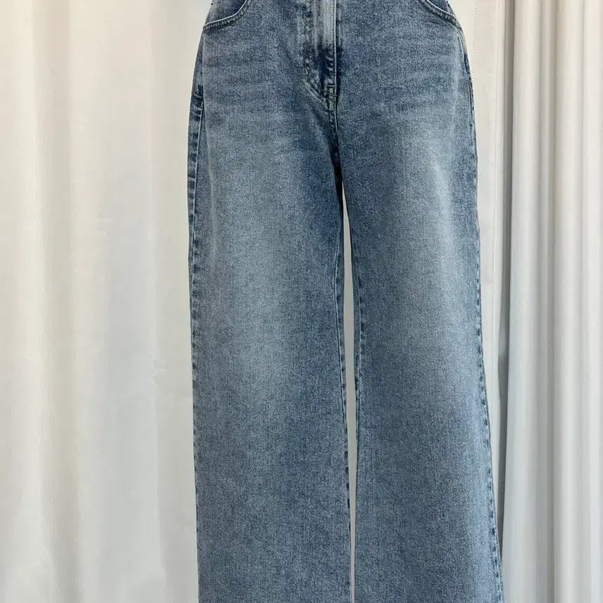 [BUNJANG] SJSJ Wide Denim Pants Light Blue / 한섬 SJSJ 2023 와이드 데님 팬츠 연청 새옷급