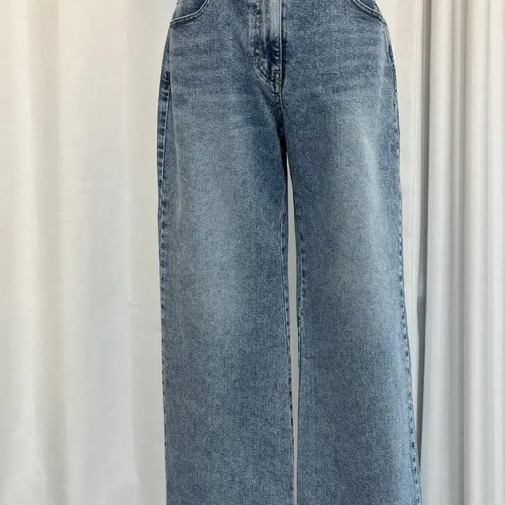 [BUNJANG] SJSJ Wide Denim Pants Light Blue / 한섬 SJSJ 2023 와이드 데님 팬츠 연청 새옷급