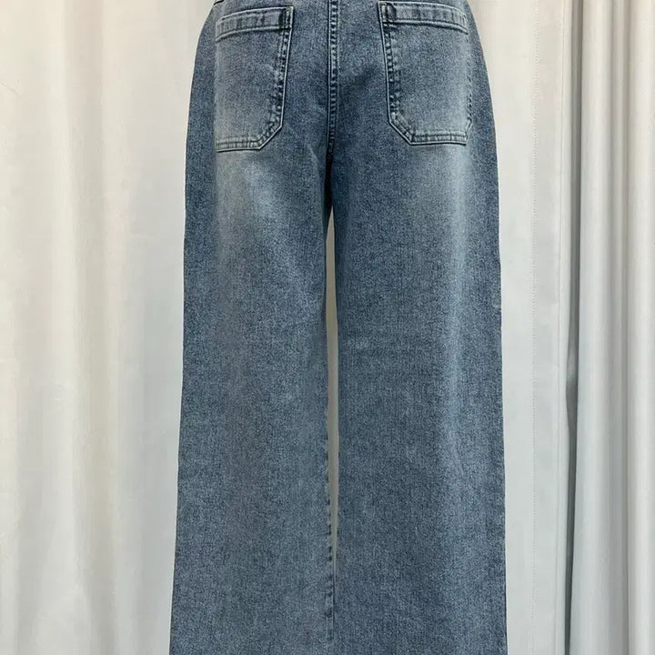 [BUNJANG] SJSJ Wide Denim Pants Light Blue / 한섬 SJSJ 2023 와이드 데님 팬츠 연청 새옷급