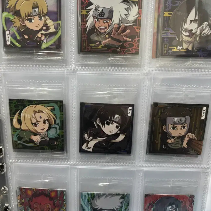 [BUNJANG] Naruto Wafer Seal Series 1 Full Set / 나루토 웨하스 씰 1탄 전종 풀세트 판매