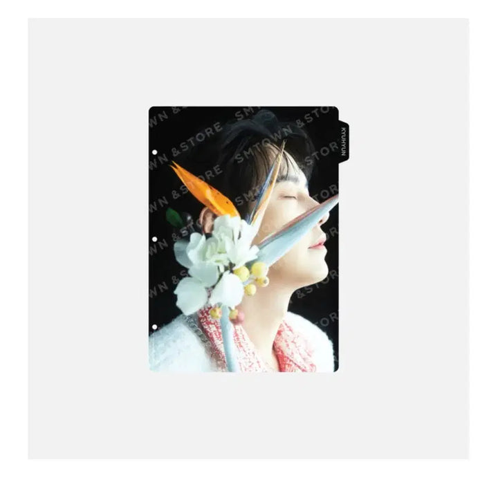 [BUNJANG] Super Junior Kyuhyun Binder Index Set (Sealed) / 슈퍼주니어 규현 바인더 A4인덱스 세트