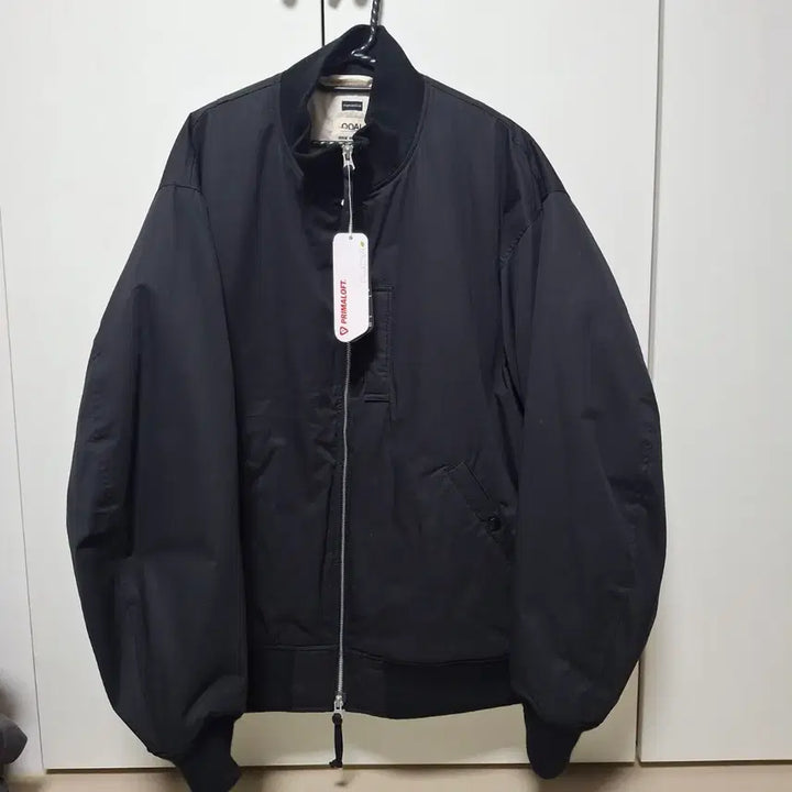 [BUNJANG] nanamica Varsity Black Jacket L / 나나미카 바시티 블랙 새상품 L