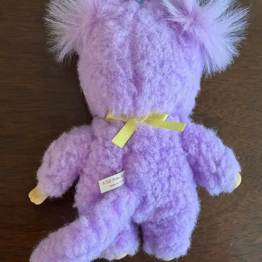 [BUNJANG] Monchhichi Lollipop Purple Keychain / 몬치치 롤리팝 퍼플