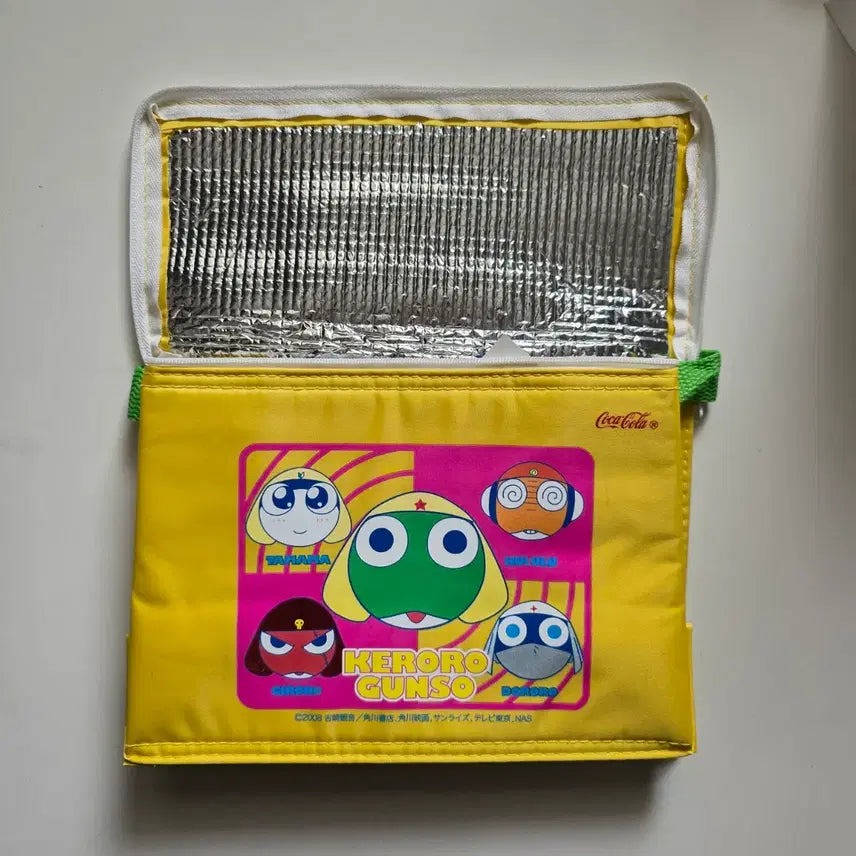 [BUNJANG] Vintage 2008 Keroro Cooler Bag / 고전 케로로 보냉가방 케로로가방
