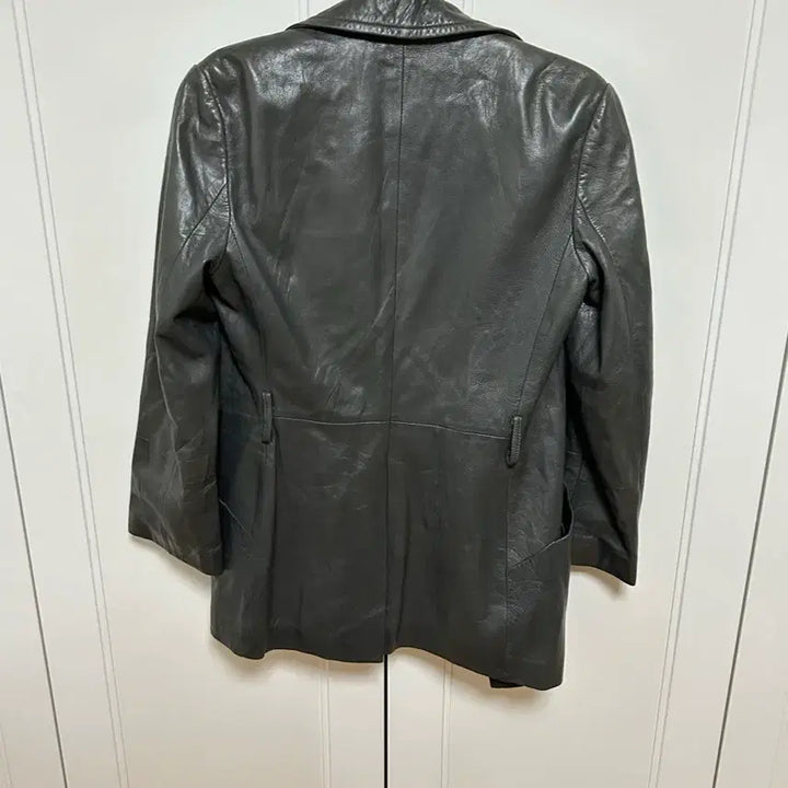 [BUNJANG] Shes Miss Vintage Leather Jacket / Shes miss 빈티지 가죽 자켓 블랙
