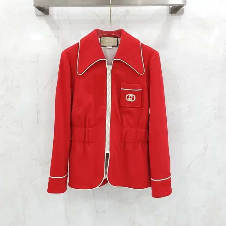 [BUNJANG] Gucci GG Interlocking Jersey Zip-Up Jacket (S) / S / 구찌 GG 인터로킹 저지 집업 자켓 653411