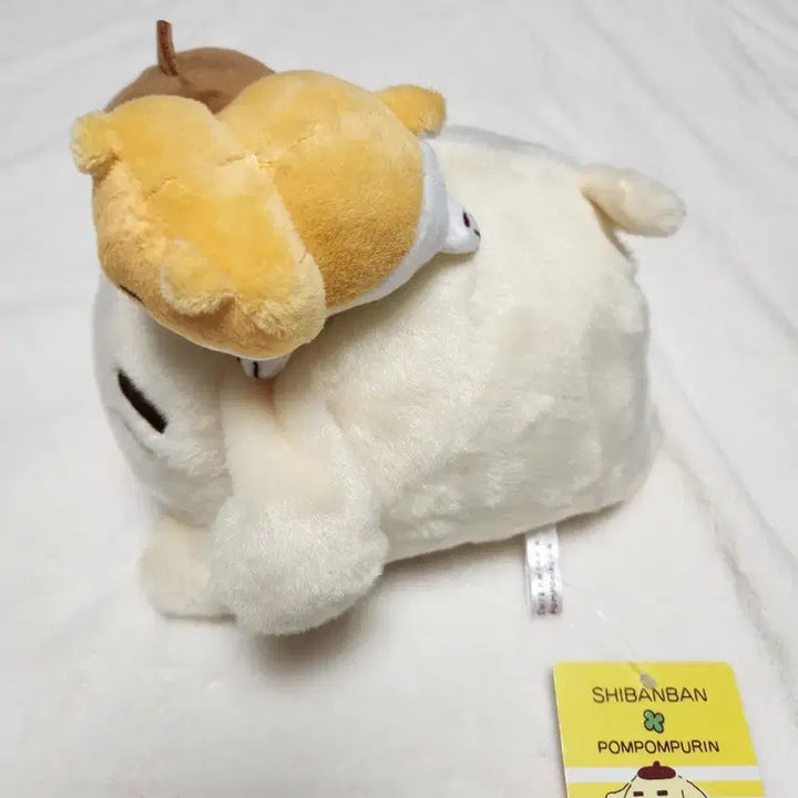 [BUNJANG] Sibanban Sanrio Pompompurin Collaboration Plush / 시반반 산리오 폼폼푸린 콜라보 인형