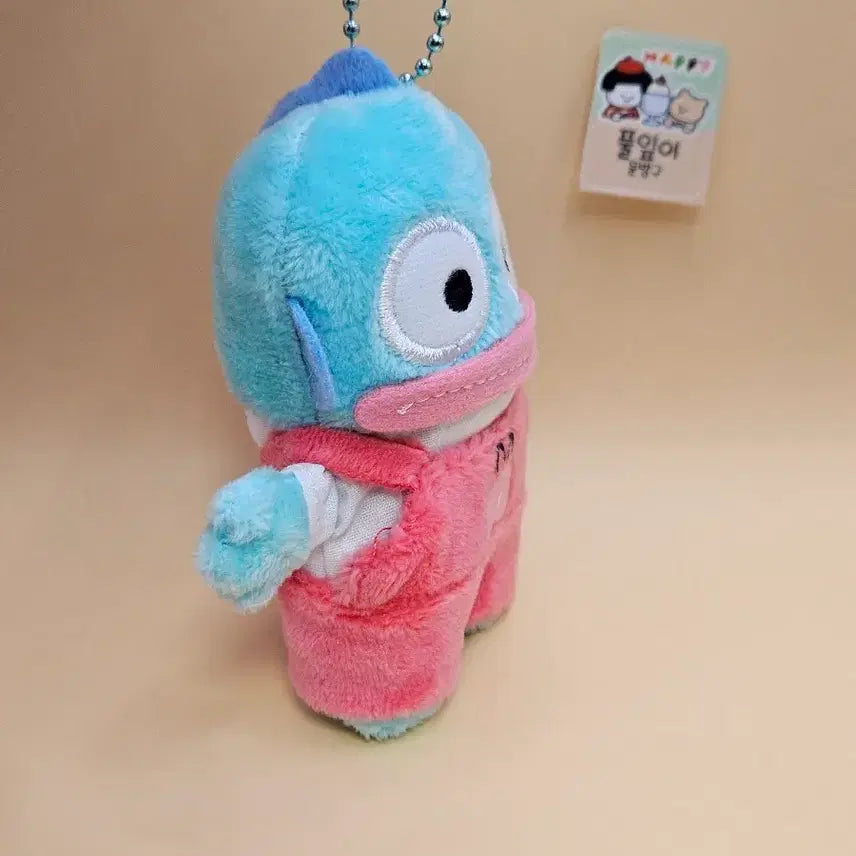 [BUNJANG] Hangyodon Overalls Keyring / 멜빵 바지 한교동 키링. 새상품. 한교동