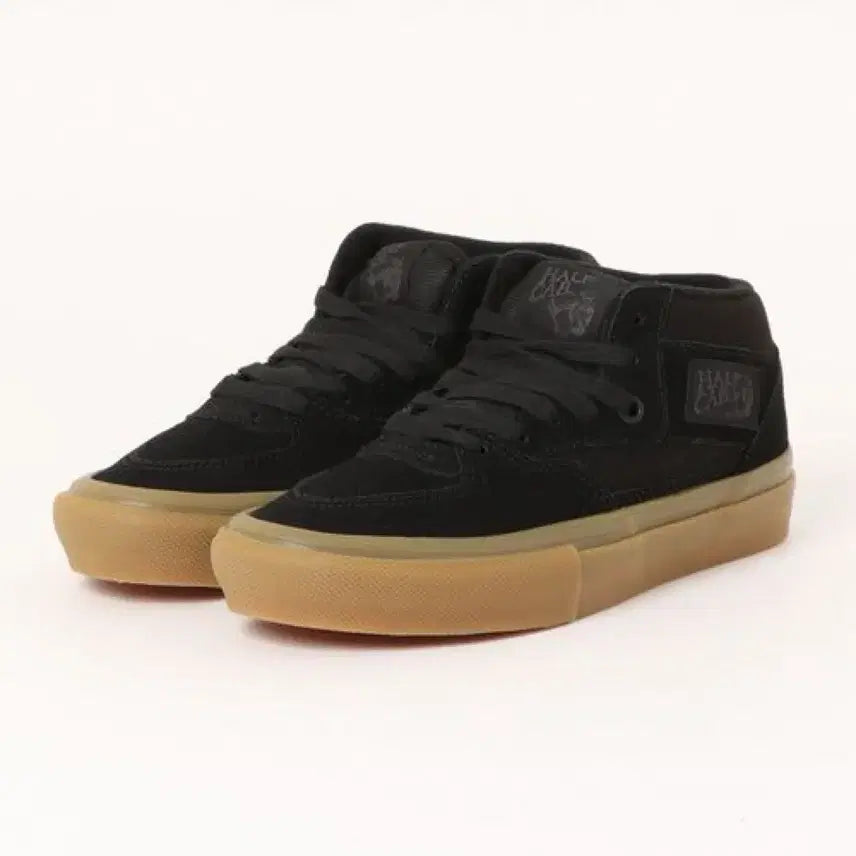 [BUNJANG] Vans Skate Half Cab Black Gumsole Sneakers / (290) 반스 스케이트 하프캡 블랙 검솔