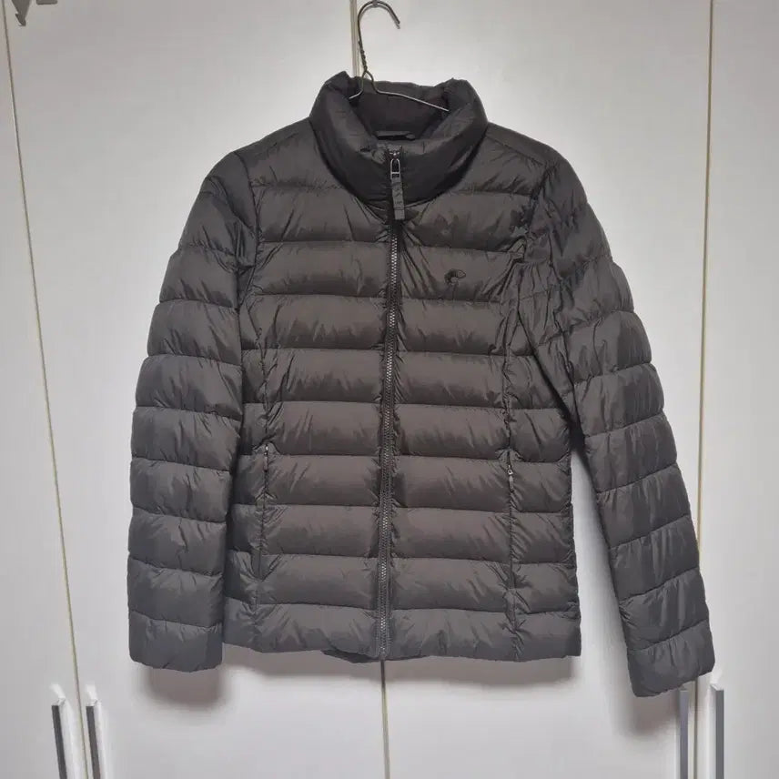 [BUNJANG] Nepa Goose Down Lightweight Padded Jacket Khaki Brown / 네파 구스 다운 경량 패딩 카키브라운