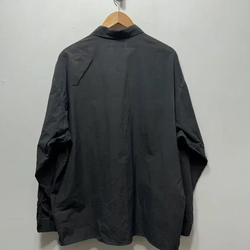 [BUNJANG] Slowear Black Shirt Jacket (XL) / 슬로우웨어 블랙 셔츠 남방 셔츠 자켓 XL