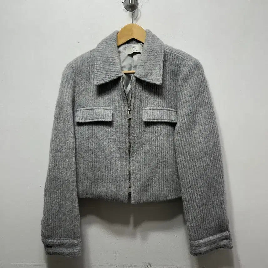[BUNJANG] LF Half Crop Jacket Gray S / 여성 LF 반 크롭 자켓 그레이 S