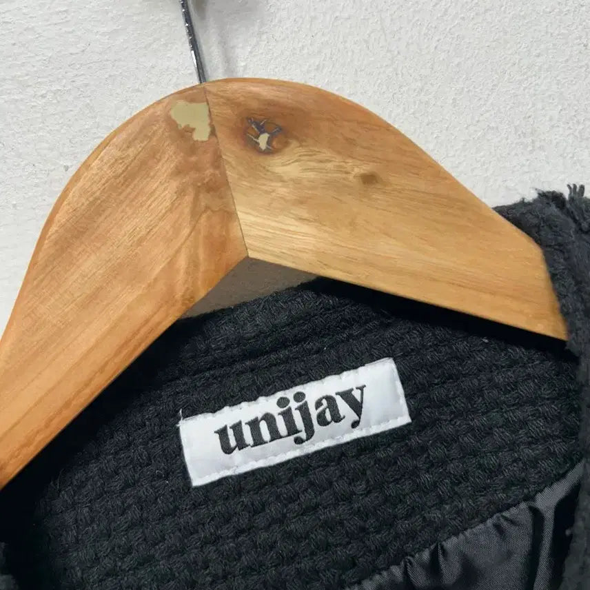 [BUNJANG] unijay Black Tweed Jacket M / unijay 블랙 트위드 자켓 M