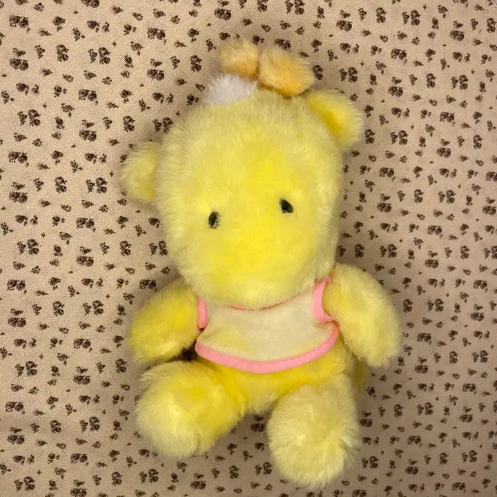 [BUNJANG] Sanrio Giraffe Vintage Plush Doll / 산리오 기린인형 고전 빈티지 파우피포