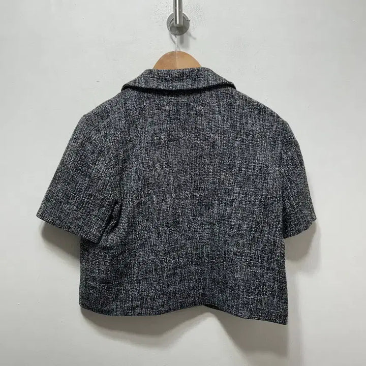 [BUNJANG] Dowell Tweed Short Sleeve Jacket S / dowell 트위드 반팔 자켓 S
