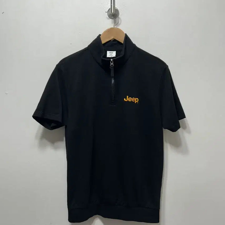 [BUNJANG] Jeep Black Polo Shirt M / Jeep 반팔 카라넥 블랙 티셔츠 M