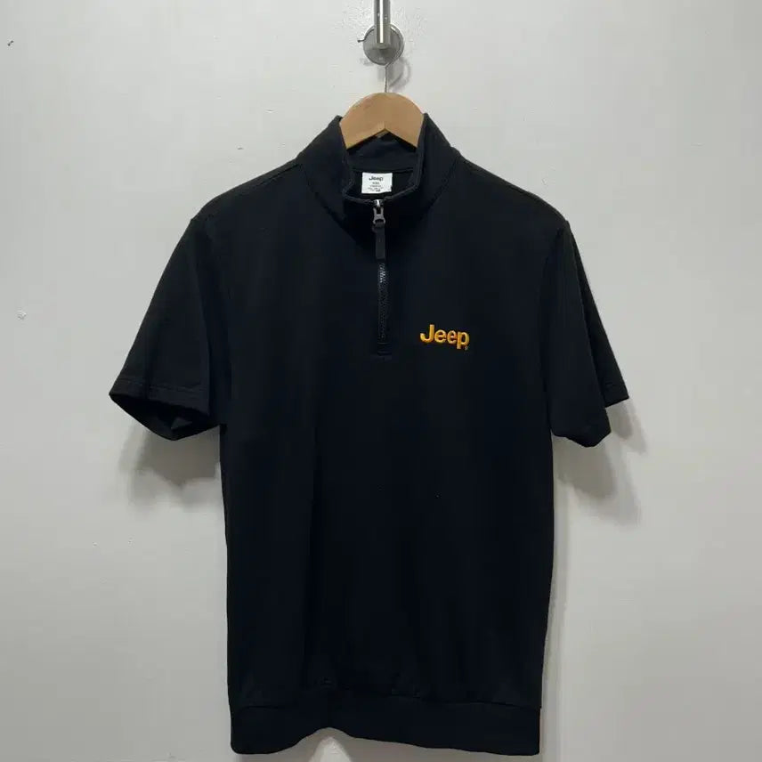 [BUNJANG] Jeep Black Polo T-shirt (M) / Jeep 반팔 카라넥 블랙 티셔츠 M