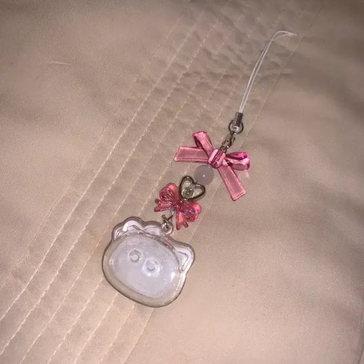 [BUNJANG] Giant Kitty Charm Keychain / 대왕 키티키링