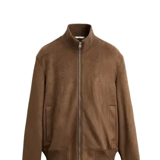 [BUNJANG] Zara Suede Jumper XL / zara 자라 스웨이드 브라운 점퍼 XL