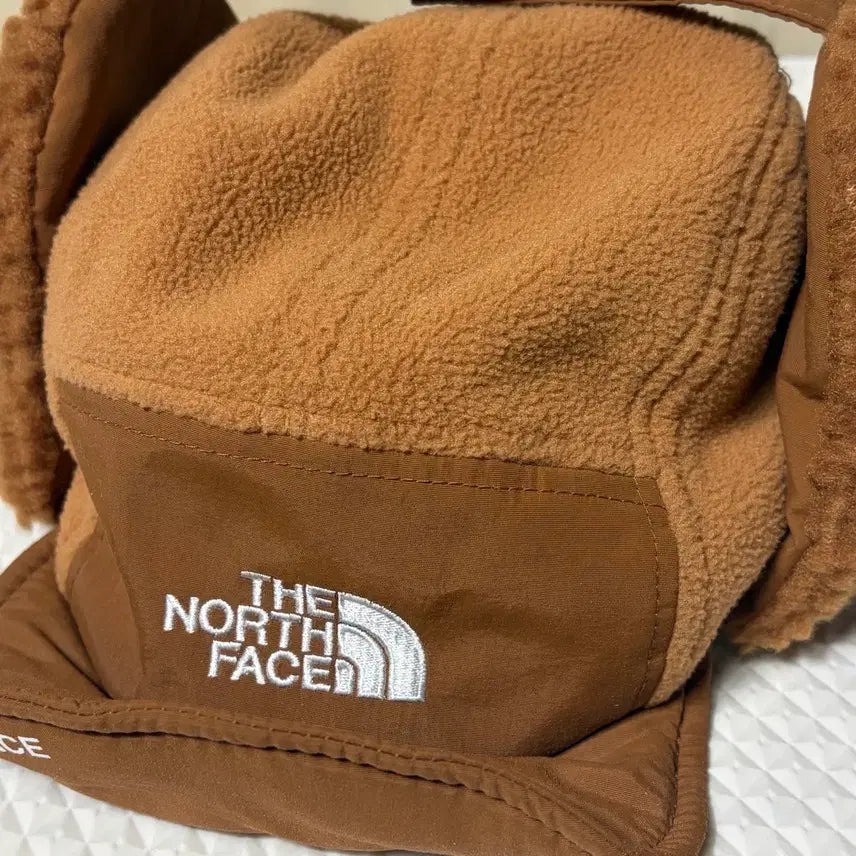 [BUNJANG] The North Face White Label Earmuff Cap Camel / 노스페이스 화이트라벨 이어머프캡 카멜 군밤장수모자