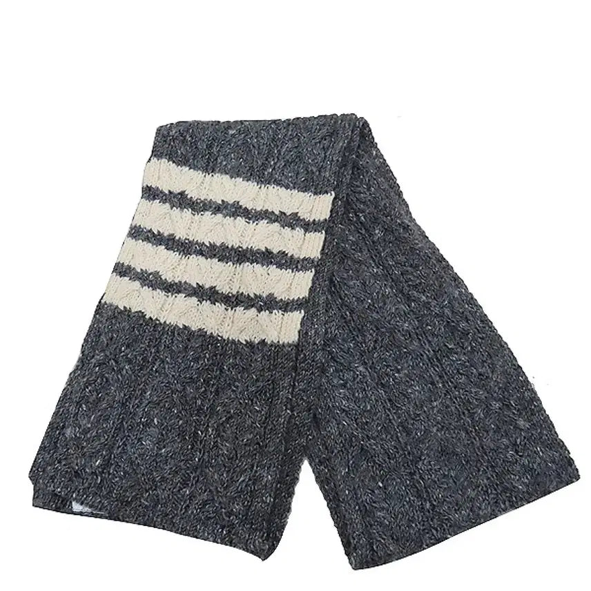 [BUNJANG] Thom Browne Diagonal Stripe Scarf Grey / 톰브라운 사선 머플러 그레이