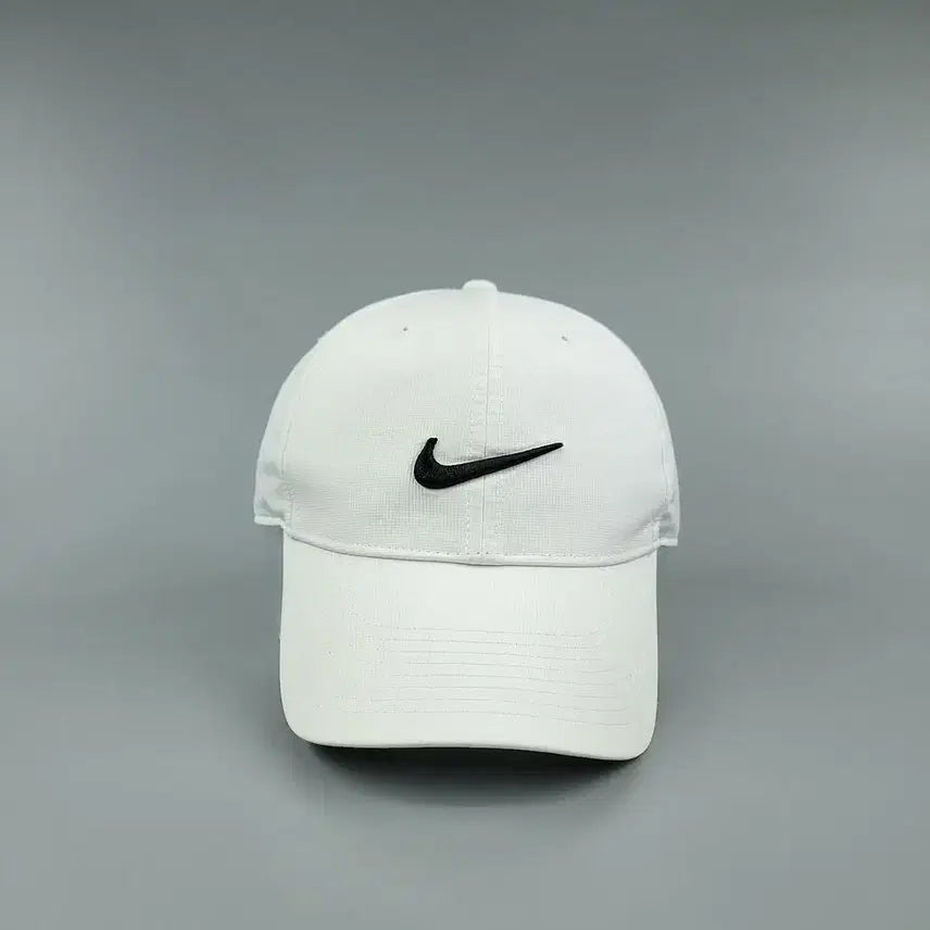 [BUNJANG] Nike Legacy91 Dri-FIT Cotton Blend Cap / 나이키 화이트 블랙 스우시 로고 레거시91 드라이핏 코튼블렌드 6패널 볼