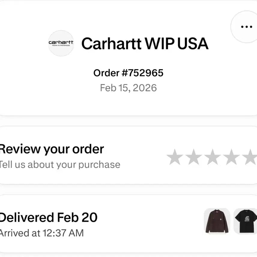 [BUNJANG] Carhartt WIP Chore Knit Jacket - Palisander M / [새상품/정품] 칼하트 WIP 초어 니트 자켓 - 팔리산더 M