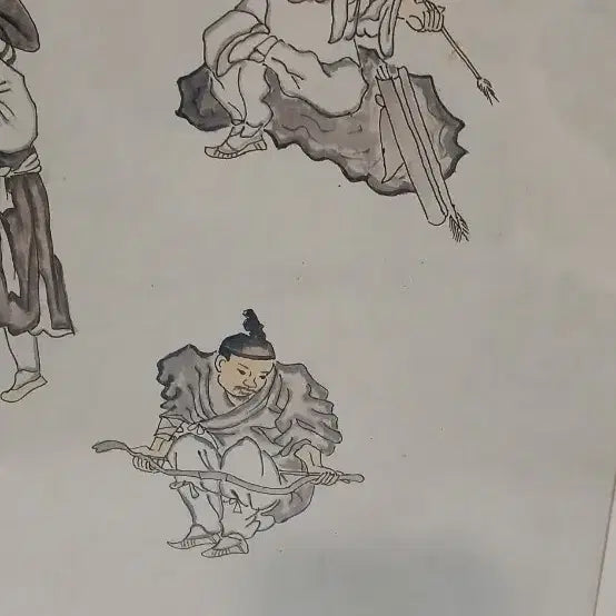[BUNJANG] Korean Traditional Painting Archery / 동양화그림 활쏘기